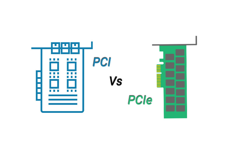 تفاوت pci و pcie