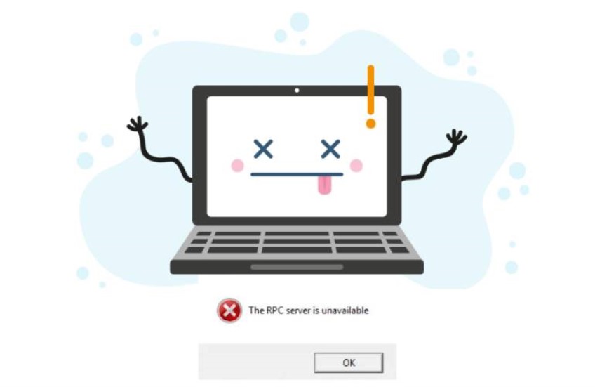  ارور RPC SERVER IS UNAVAILABLE  | تعمیر لپ تاپ در محل