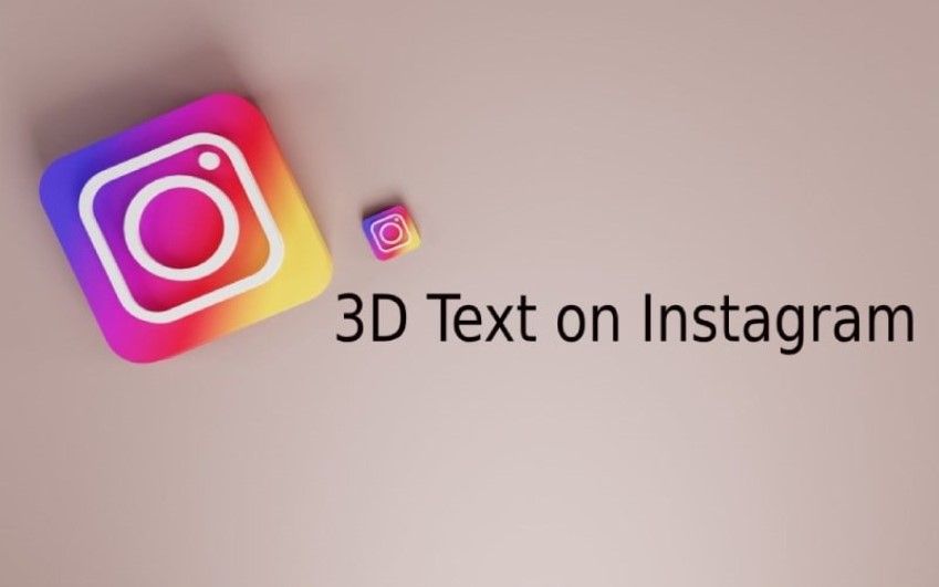 ایجاد متن سه بعدی اینستاگرام | رایانه کمک