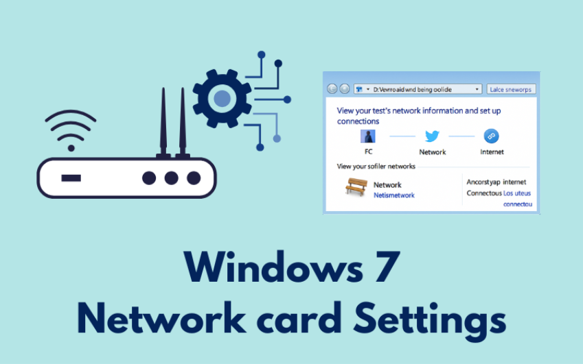 تنظیمات کارت شبکه در ویندوز 7 | رایانه کمک