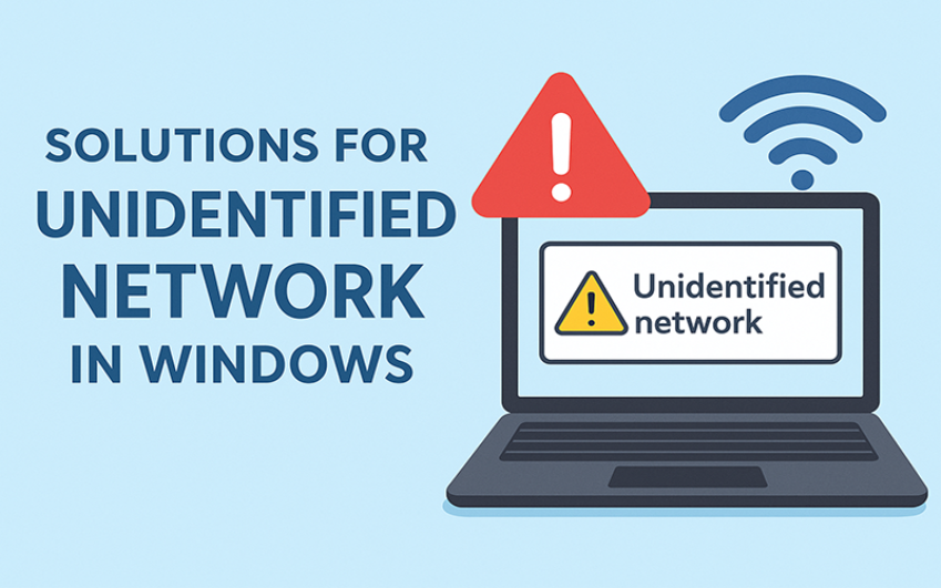 7 راهکار تضمینی برای حل خطای Unidentified Network در ویندوز | رایانه کمک