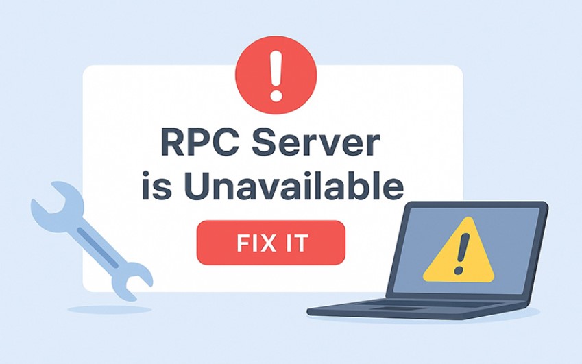 رفع ارور the rpc server is unavailable | رایانه کمک