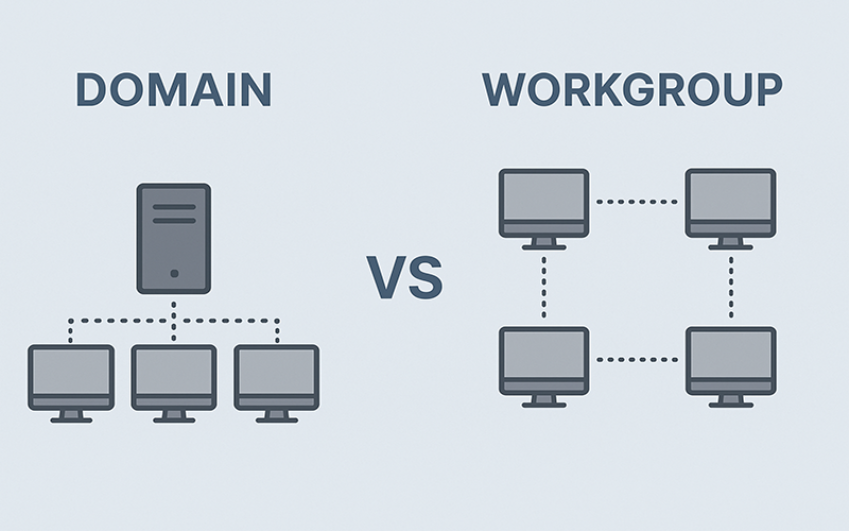 تفاوت شبکه Workgroup و Domain در ویندوز چیست؟