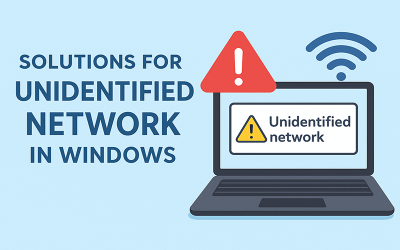 7 راهکار تضمینی برای حل خطای Unidentified Network در ویندوز | رایانه کمک