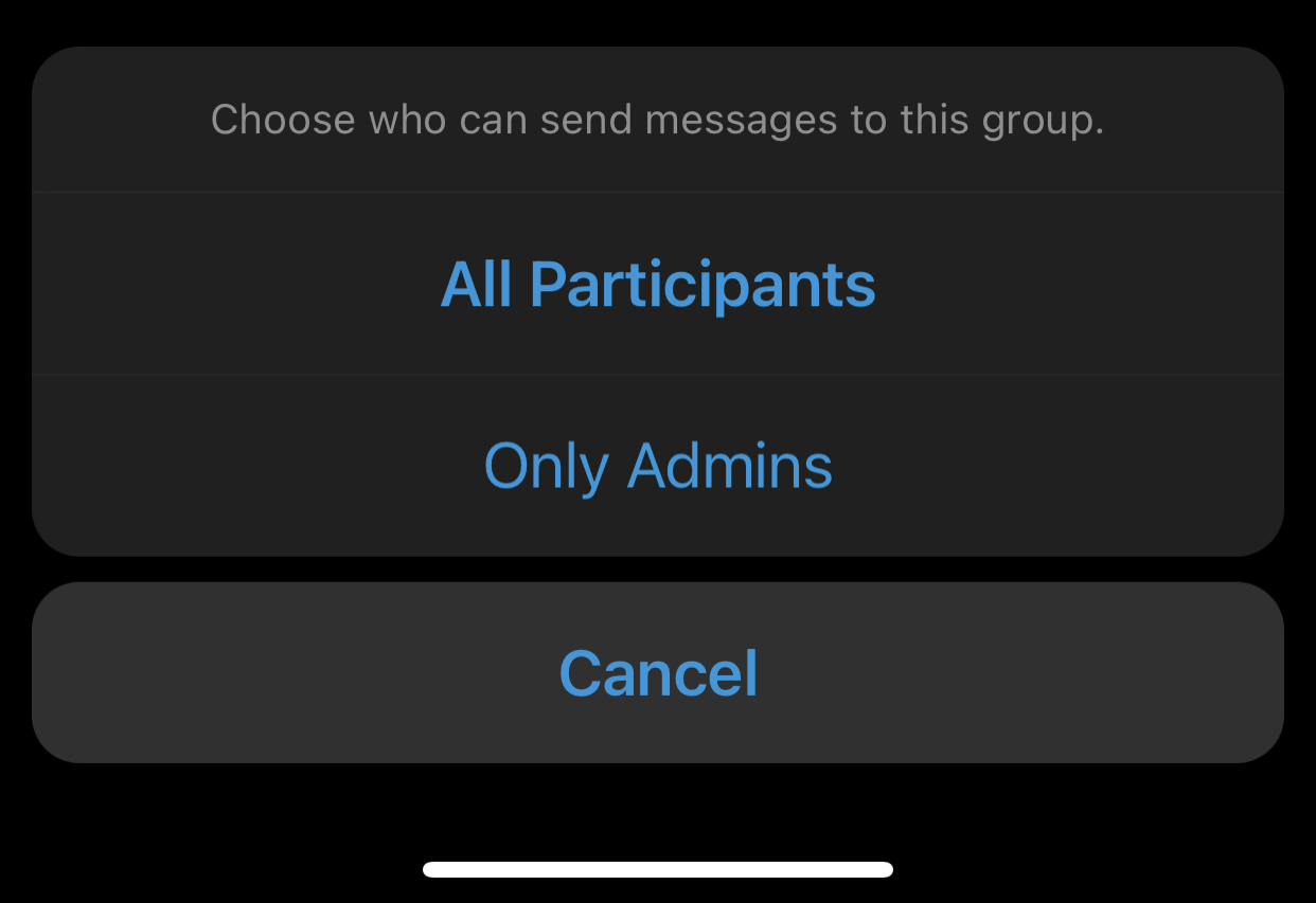 تنظیمات افراد برای ارسال پیام در واتساپ | رایانه کمک