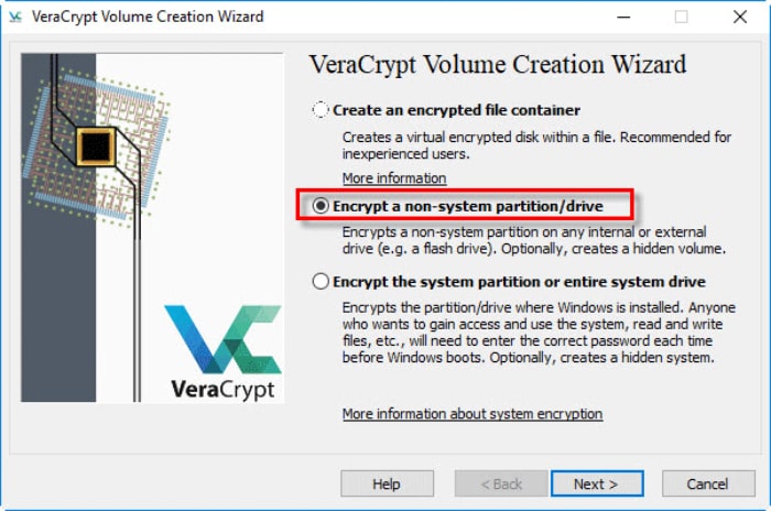 رمزگذاری با VeraCrypt | خدمات کامپیوتری در محل
