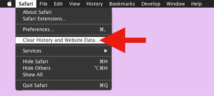 حذف تاریخچه مرورگر سافاری در مک | تعمیر کیس