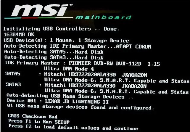 F2 to load default values and continue. CMOS checksum Error. CMOS checksum Error defaults loaded. BIOS иконка. The CMOS defaults were loaded.