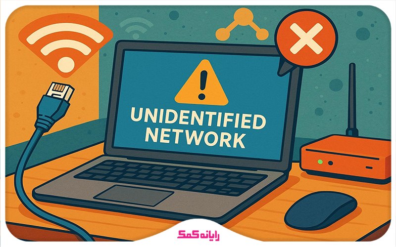 خطای Unidentified Network | رایانه کمک