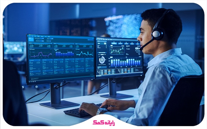 نگهداری پیشگیرانه و مانیتورینگ ۲۴/۷ شبکه | خدمات پشتیبانی شبکه رایانه کمک